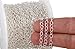 3 Feet Sterling Silver Bulk Cable Chain 4.5x3.5 mm Thickness 24 Gauge (0.5 mm) Thicknes For Diy Beading Arts And Crafts