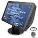 ATOPHK Aluminum Bracket for Echo Show Home Speaker Echo Spot, Horizontal 360° Rotation, Longitudinal Angle Change,Skidproof, Home and Office application Base ES001-Black