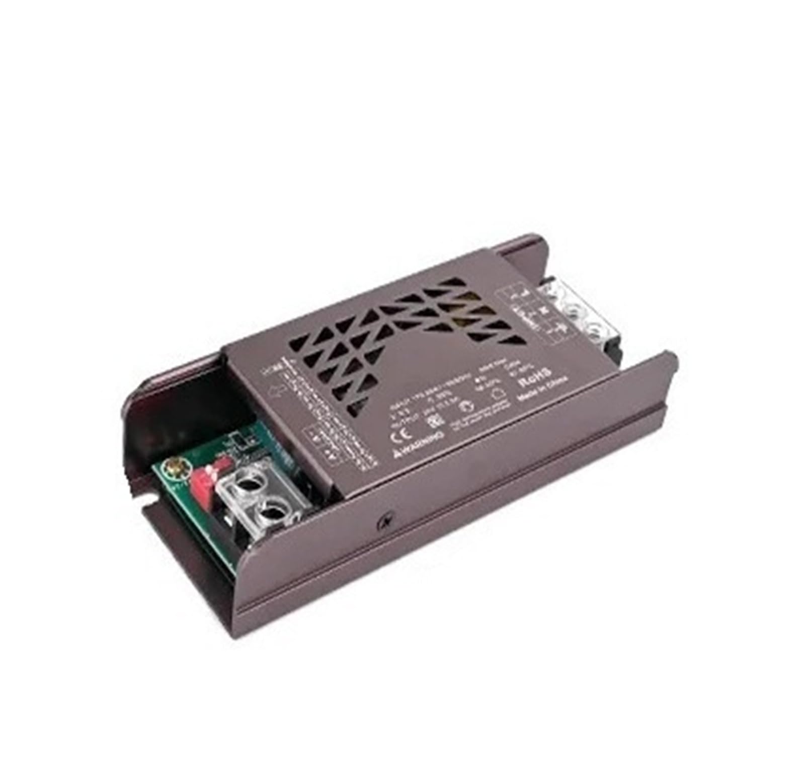 PWANUIGTE Adjustable LED Lighting Transformer Ultra-Thin Power Supply 60W 100W 150W 200W 300W 400W DC12V 24V(60W,24V)