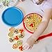 Melissa & Doug Mickey Mouse Wooden Pizza and Birthday Cake Set (32 pcs) - Play Food