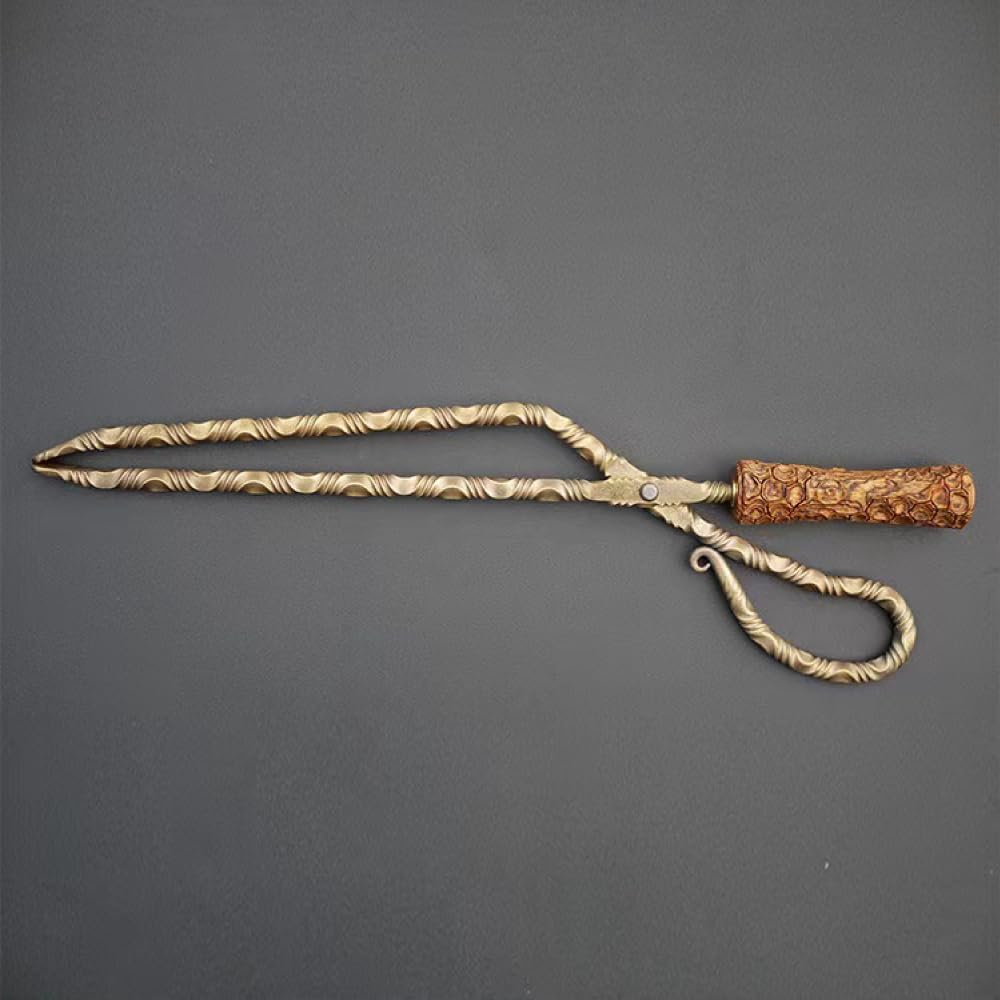 Amazon.co.jp: バーベキュmountain soul 薪ばさみ （GOLD） 薪バサミ