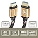 OneConvey 8K HDMI Cable (HDMI 2.1) 3.2Feet -Ultra High Speed HDMI Cable 48Gbps Optimal Viewing for Apple TV and Apple TV 4K Xbox PS4 4K Dolby Vision HDR10 Ethernet/ARC Dolby Atmos