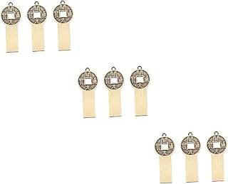 Gatuida 9 Peças De Moeda De Cobre Capa De Disco U Capa De Disco U Capa De Unidade USB Prosperidade Pen Drives Pen Drive Disco U Capa Protetora De Disco USB Suprimentos De Disco USB Capa