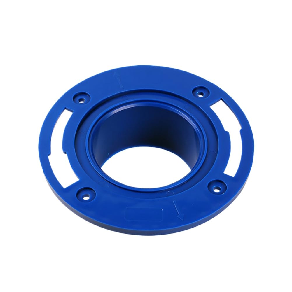 Kit de brida de inodoro de PVC con anillo de cera y tornillos para ABFY-3X