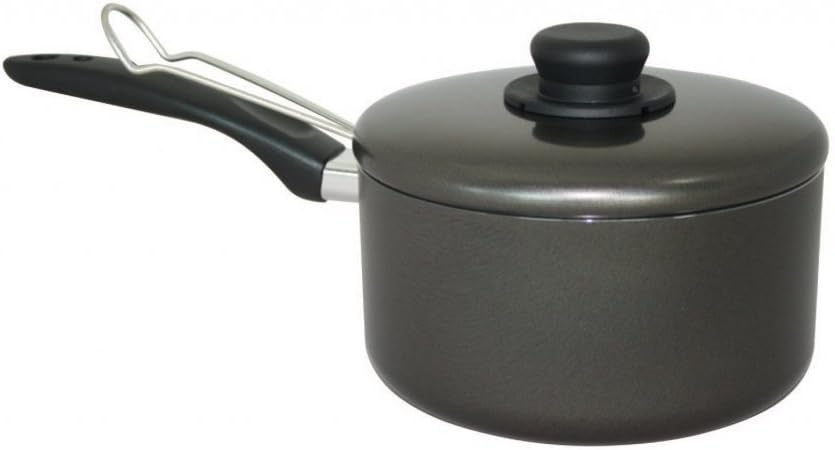 8" Chip Pan & Lid - Non Stick Aluminium