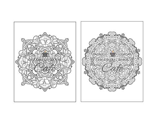 125 Mandalas: An Adult Coloring Book Featuring 125 of the World's Most Beautiful Mandalas for Stress Relief and Relaxation - Image 5