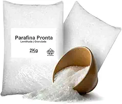 Parafina Granulada Lentilhada Pronta 2Kg