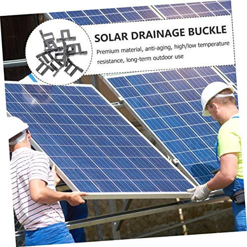 Clips de drenaje para paneles solares Kisangel de 30 piezas para evacuar agua 8