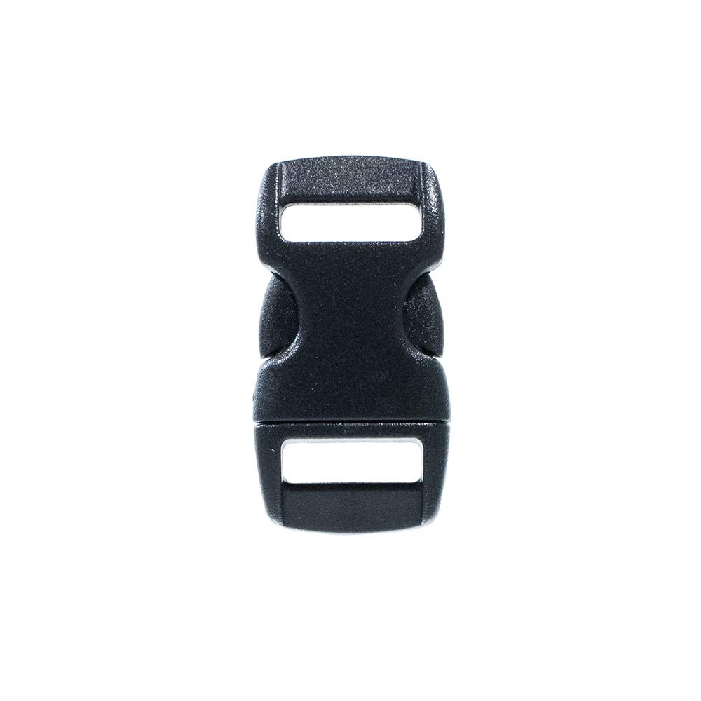 Paracord Planet - Hebilla de liberación rápida con liberación lateral curvada, 550 hebillas de paracaídas, hebillas de plástico para bolsas, mochilas, cincha, equipo táctico, más