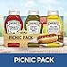 Heinz Ketchup, Sweet Relish & Yellow Mustard Variety Pack (3 Bottles)