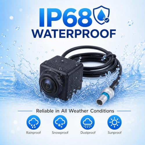 Image of No. 84586465 Rear View Backup Reverse Parking Camera /Rear View Camera | for Chevy Colorado 2019-2022 WT LT 2.5L Z71 ZR2 3.6L [1 Pins] okostyo Park Assist (PAS) Camera OE Ref. P /N:8458-6465