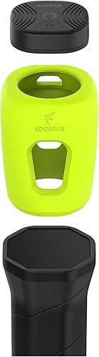 Miniatura 6 de Raqueta de tenis Sensor Tracker Detector de movimiento Analizador con Bluetooth 4.0 Compatible con Android e iOS Smart Phone (negro)