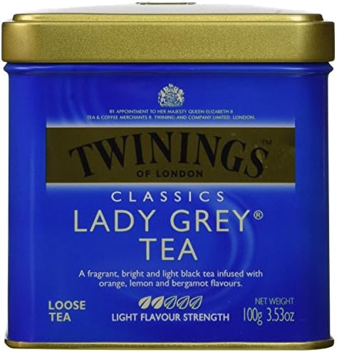 Twinings Lady Grey Tea - 3.53 oz. Loose Tea Tin by Twinings