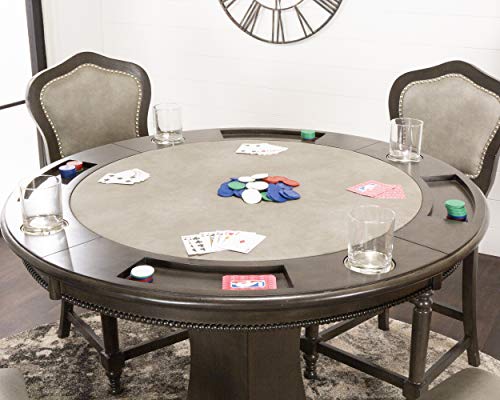 Sunset-Trading-Poker-Dining-and-Game-Pub-Table-Set-Distressed-Grey Sunset Trading Poker Dining and Game Pub Table Set Distressed Grey