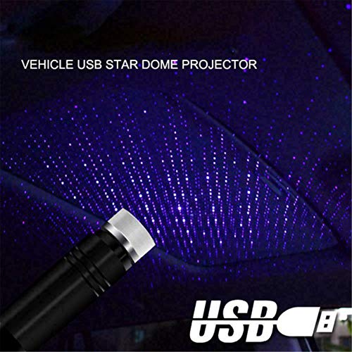 2019 Romantic Auto Roof Star Projector Lights, Flexible Romantic Galaxy USB Night Lamp