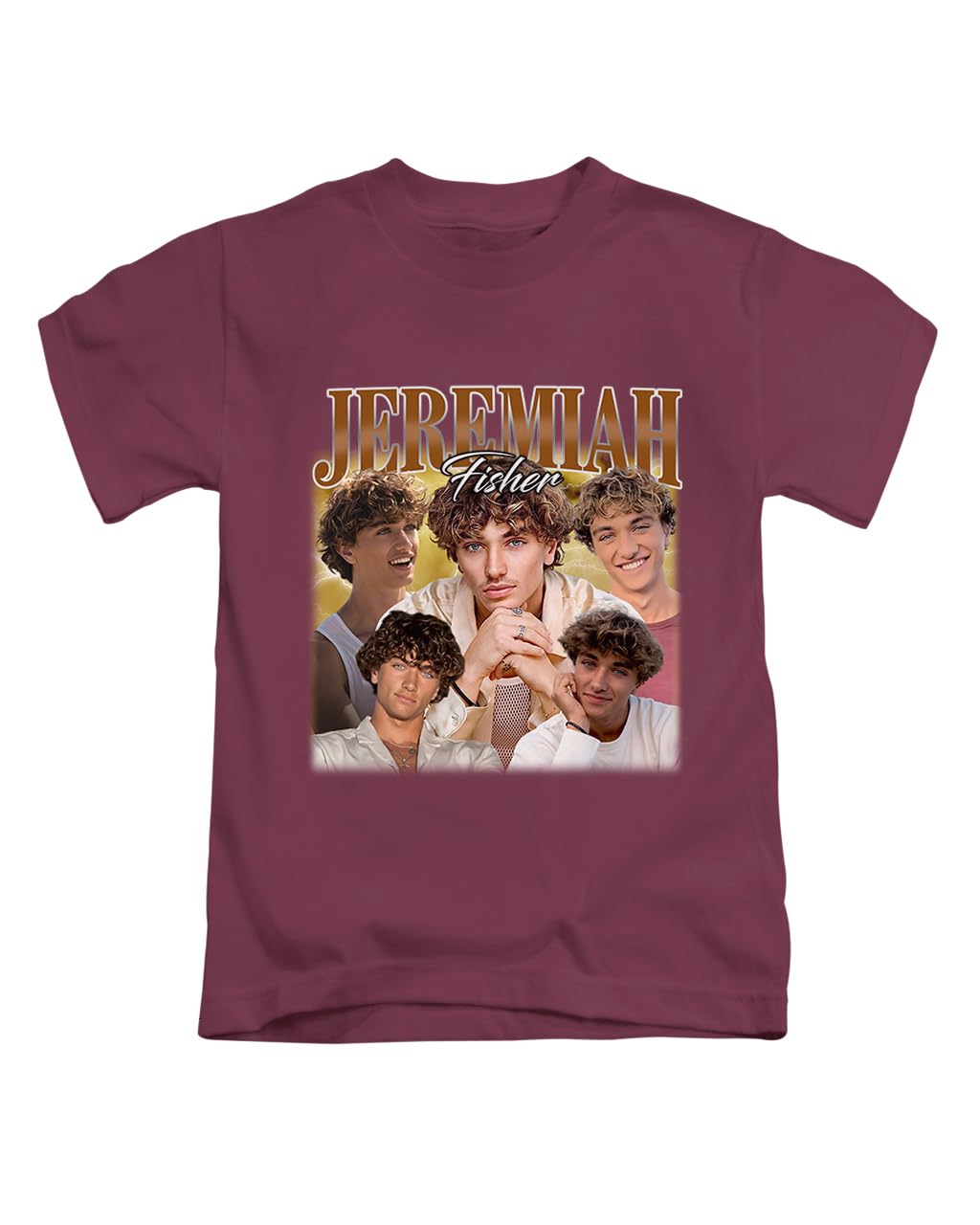 New Spirit Original Unisex Maroon Jeremiah Fisher, Tsitp, Tee T-Shirt Funny T Shirt Top