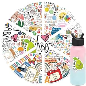 50Pcs ABA Stickers Applied Behaviou...