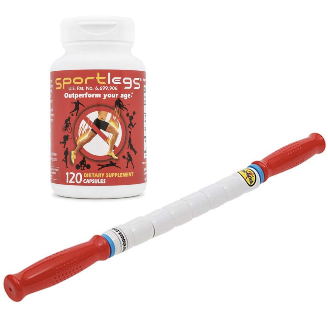 Buy SportLegs 120ct + The Stick 17 Self Roller Massager Ultimate
