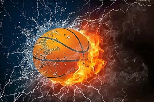Peinture Kit par Numéros Basket ball 80x120cm Loisir Créatif Adulte et Enfant