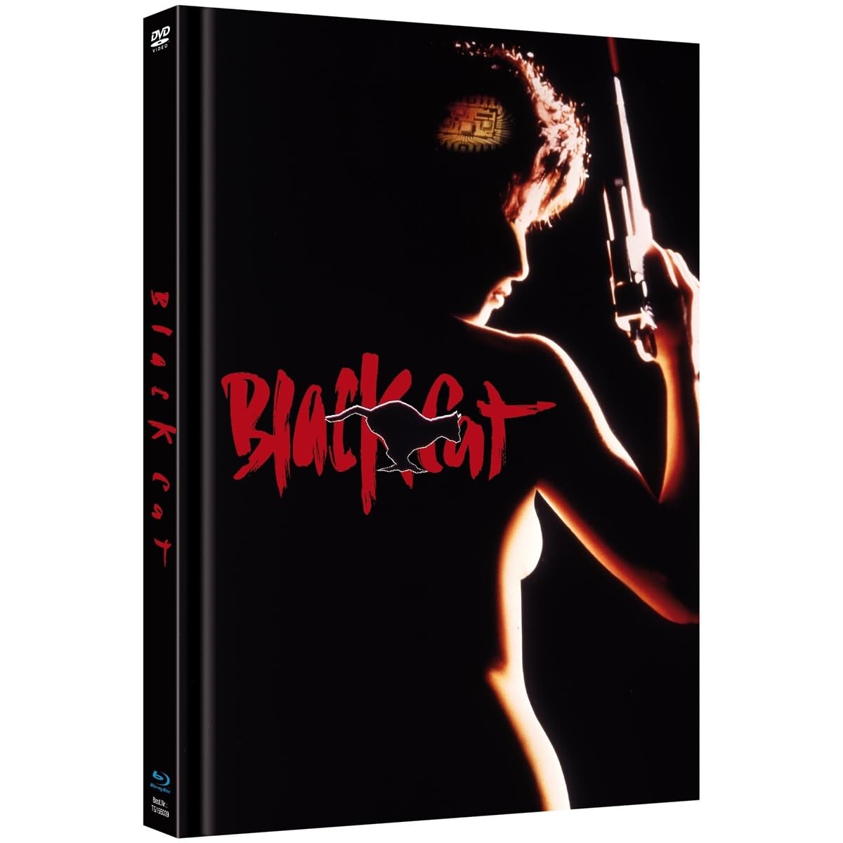 Black Cat 1 Mediabook Cover B Película de Terror en Formato Coleccionista