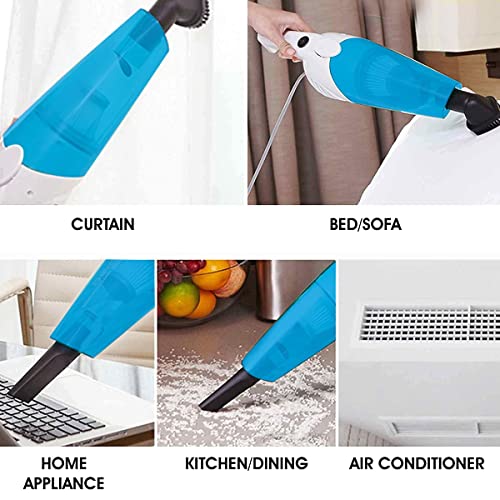 Image of Deerma DX118C Vacuum Cleaner for Home Mini 2-in-1 Pushrod /Handheld Cleaner with 1.2L dust Capacity & 16000Pa Super Suction, 600 Watts