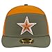 New Era Men's Olive/Brown Dallas Cowboys 2-Tone Color Pack Split Panel 59FIFTY Fitted Hat
