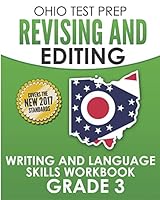 OHIO TEST PREP Revising and Editing Grade 3: Writing and Language Skills Workbook 1731256817 Book Cover