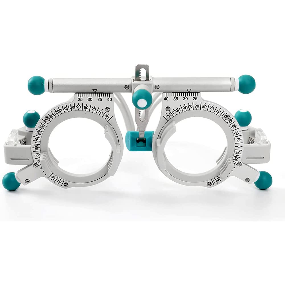 JW-YZJW Adjustable Optical Trial Lens Frame PD 50-80Mm Light Pure Titanium Optic Trial Eye Optometry Test Optician