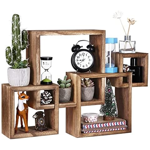 Viesap Estante De Pared Flotante Cubo Cover