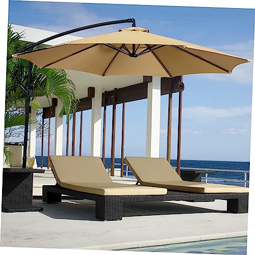 Toile de remplacement pour parasol durable bâche imperméable et résistante aux UV