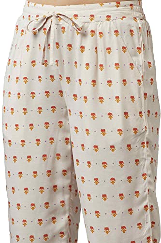 Image of W for Woman Rayon W Strechable Casual Style Straight Pants for Women | Trousers for Women