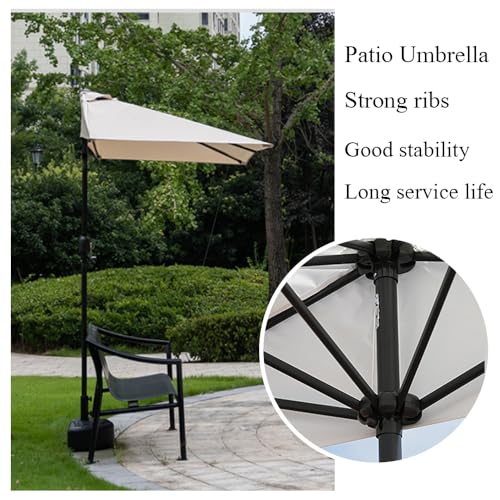 Parasol de balcon mural imperméable et protecteur contre les UV - 4