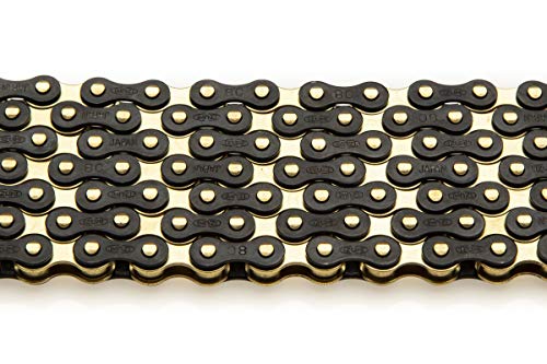 Image of IZUMI ES410 Spring Clip Connect Single-Speed Chain, 116 Links in 7 Colors