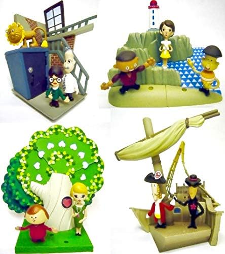 Amazon ガシャポン シネマジックパラダイス ひょっこりひょうたん島 海賊の巻 4種 フィギュア ドール 通販