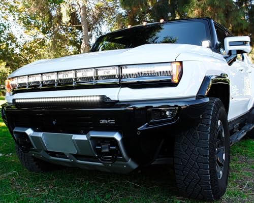 Kit de montaje Hood Mount con luz LED Ámbar para Hummer EV miniatura 4