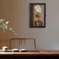 Vista 4 de Caja de sombra extra profunda de 11 x 17 pulgadas, profundidad exterior, cajas de sombra de 5 pulgadas, vitrinas para ramo de flores, fotos de boda