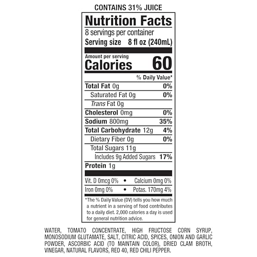 Motts Clamato Juice 1,89 Liter