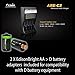 Fenix are-C2 Four Bays Li-ion/Ni-MH Advanced Universal Smart Battery Charger with Two Edisonbright AA->D Battery Spacer Shells