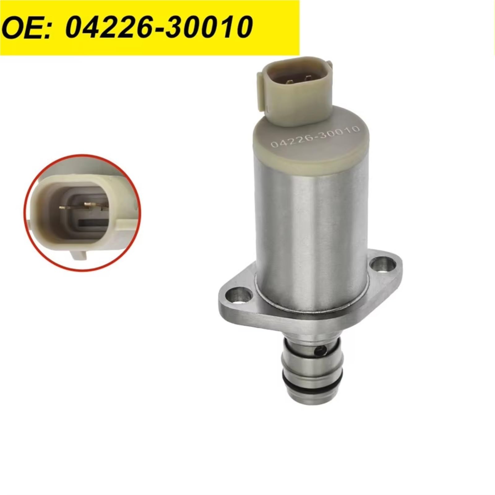 Regulador de presión Compatible con Toyota Hilux, regulador de presión, válvula de Control de succión, Bomba de Combustible SCV, Pieza Original del automóvil 04226-30010