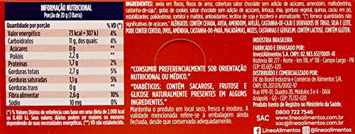 Barra de Cereais Choconuts Linea com 12 Unidades