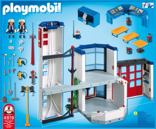 PLAYMOBIL 4819 - Feuerwehr-Hauptquartier – Bild 3