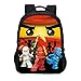 Mochila de los niños, Anime Ninjago Bolsa de la Escuela, al Aire Libre Ligero de Gran Capacidad Satchel Moda Casual impresión Mochila A-40 * 27 * 16CM