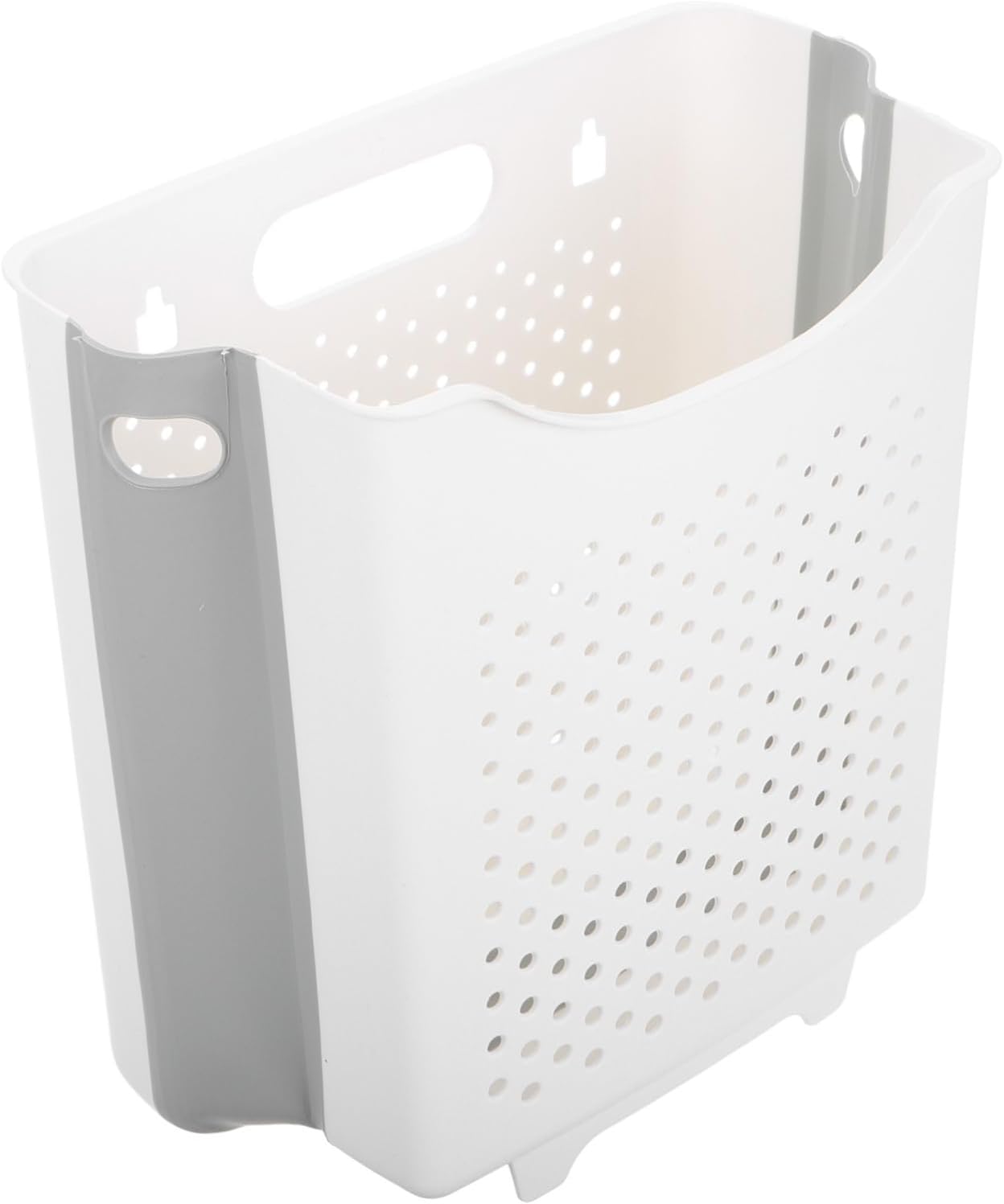 Cabilock Space Saving Wall Mounted Laundry Basket Foldable Large Storage Hamper for Bathroom Washroom Collapsible Laundry Basket Wall Mounting