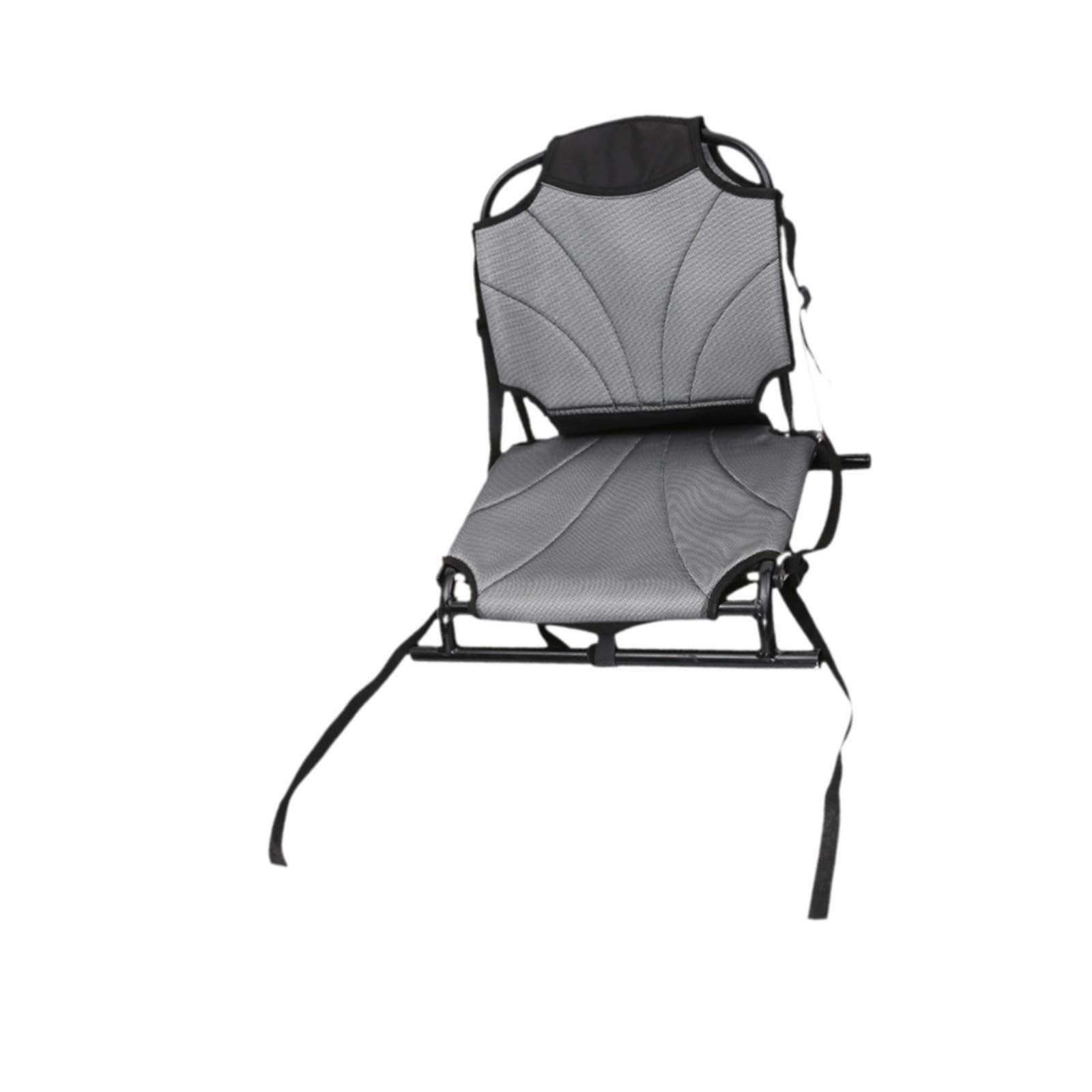 Asiento de kayak plegable Asiento de canoa compacto de repuesto Respaldo ajustable Ofrece comodidad Experiencia de canotaje cómoda Reemplazo de bote de rafting versátil