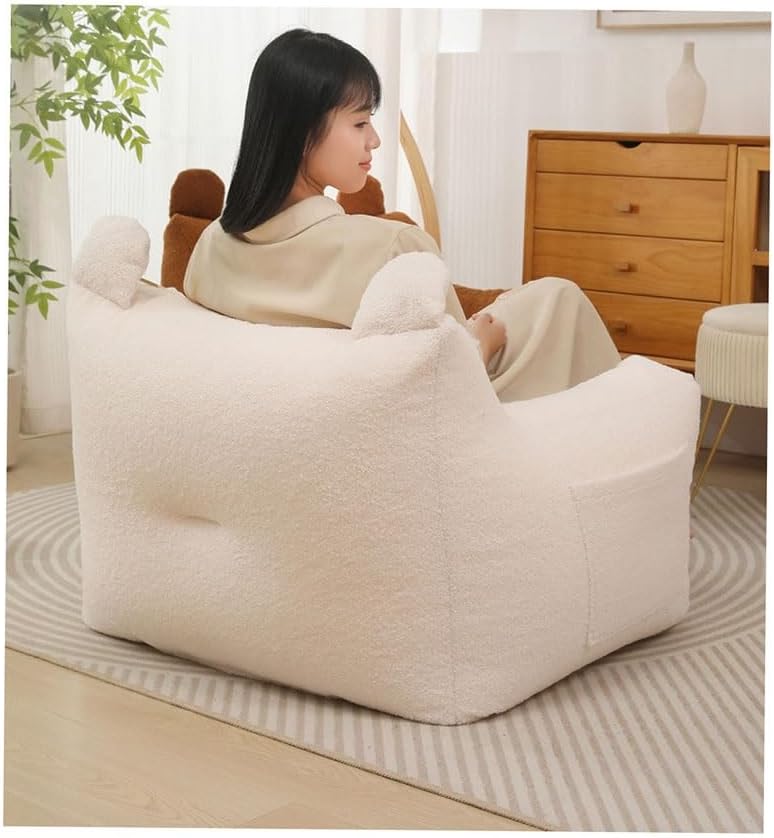 Outdoor Sofa Children's Home Reading Small Sofa Balcony Bedroom Cute Single Tatami Lazy Sofa Small Couch(2)