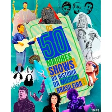 Capa do livro Os 50 Maiores Shows da História da Música Brasileira (com 10 pôsteres destacáveis exclusivos!): 2