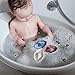 Shnuggle Bathtime Essentials Bundle | Baby Bath, Rinse Jug, Ellie Toy Scoop, Toy Boats & Squishy Changing Mat | All-in-One Comfort, Cleanup & Care for Newborns & Toddlers | Taupe