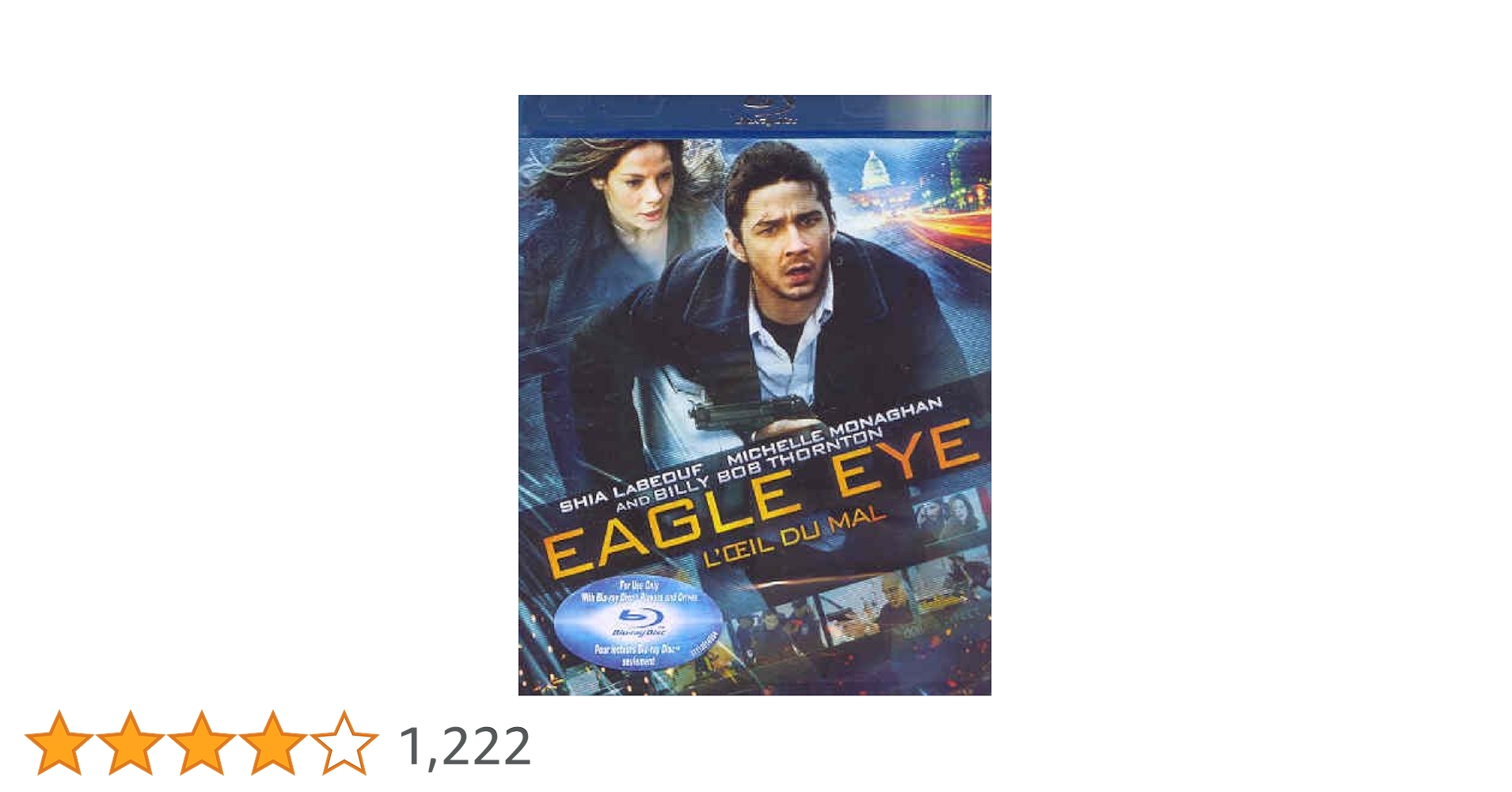 Amazon.co.jp: Eagle Eye [Blu-ray] [Blu-ray] (2008) : DVD