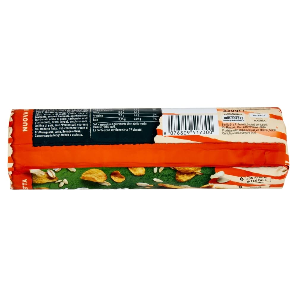 Italian Gourmet Biscuits Céréales Complètes Riso & Cornflakes – Pack 12x 230 g (2,76 kg Total) – Riz & Maïs 100% Italiens, Croustillants Caramélisés, Riche en Fibres + Italian Gourmet Polpa
