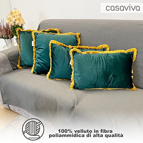 Casaviva Set 2 Cuscini Completi di Imbottitura